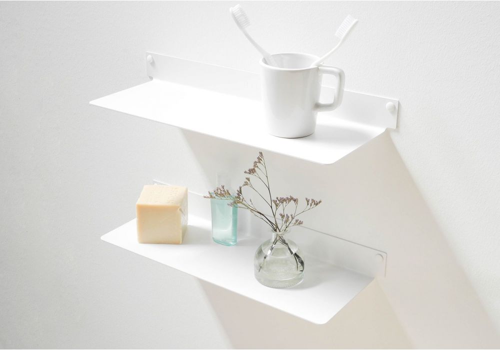 Estantes de pared el baño 45 cm - Juego de 2