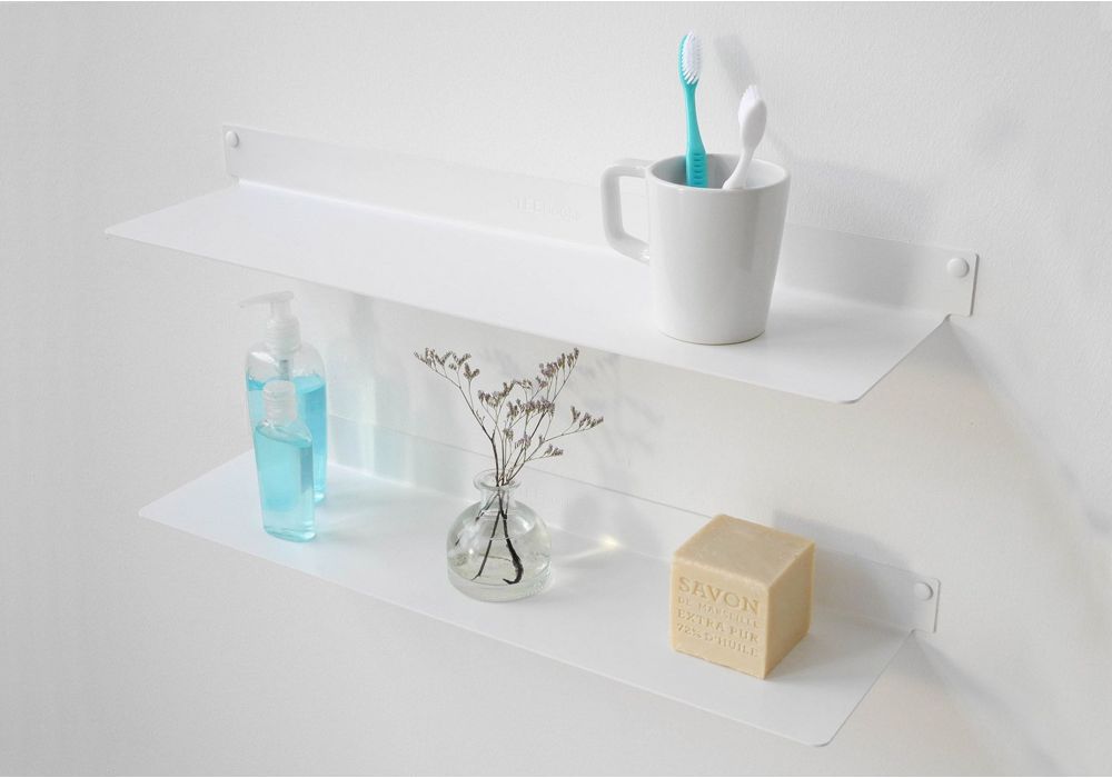 Bathroom shelves TEEline 6015 - Set of 2 Bathroom shelves TEEline 6015 - Set of 2