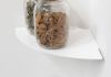 Set of 2 corner shelves TEEgolo 24cm