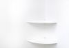 Bathroom shelf TEEgolo 36cm - Set of 2