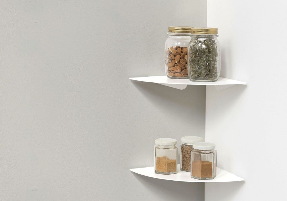 Kitchen shelf TEEgolo 9,5 inch - Set of 2 Kitchen shelf TEEgolo 9,5 inch - Set of 2