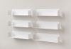Floating shelves "U" - Set of 6  