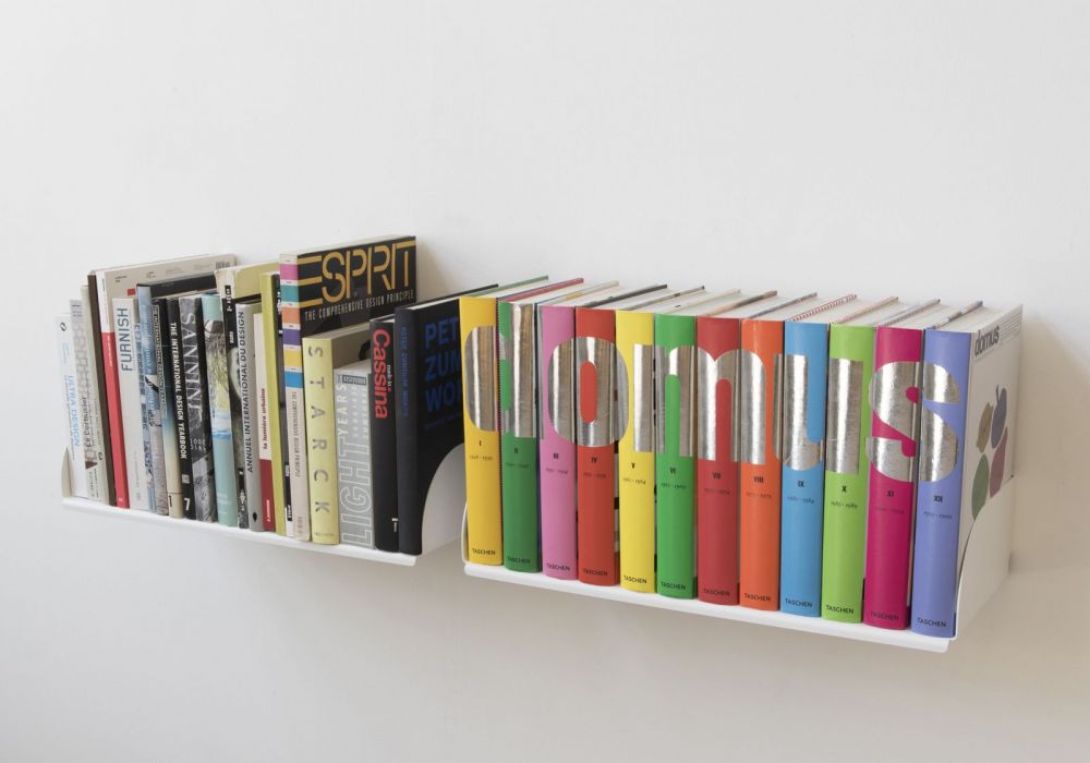 Wall bookshelves "UBD" - Set of 2 - 23 inch