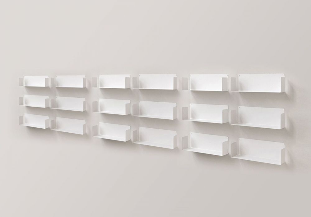 Estantes de pared "U" - 60 cm - Juego de 12 Estantes de pared "U" - 60 cm - Juego de 12