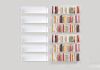 Mensola modulare "U" - 60 cm - Set di 12 - Acciaio