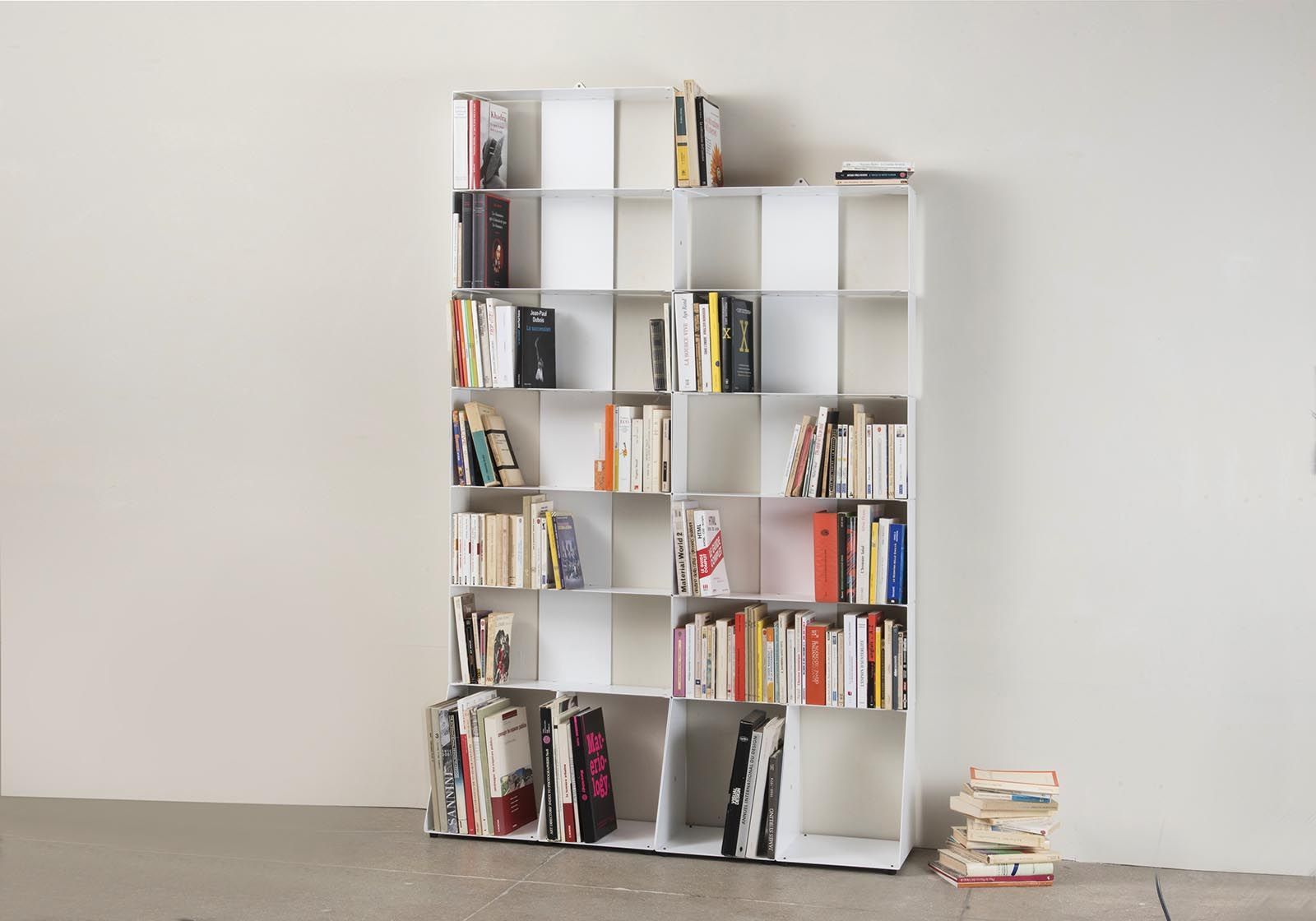 Venta de Estanterias librerias 60 cm - metal blanco - 7 niveles
