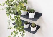 Etagère plante en alu L45 cm - Lot de 2