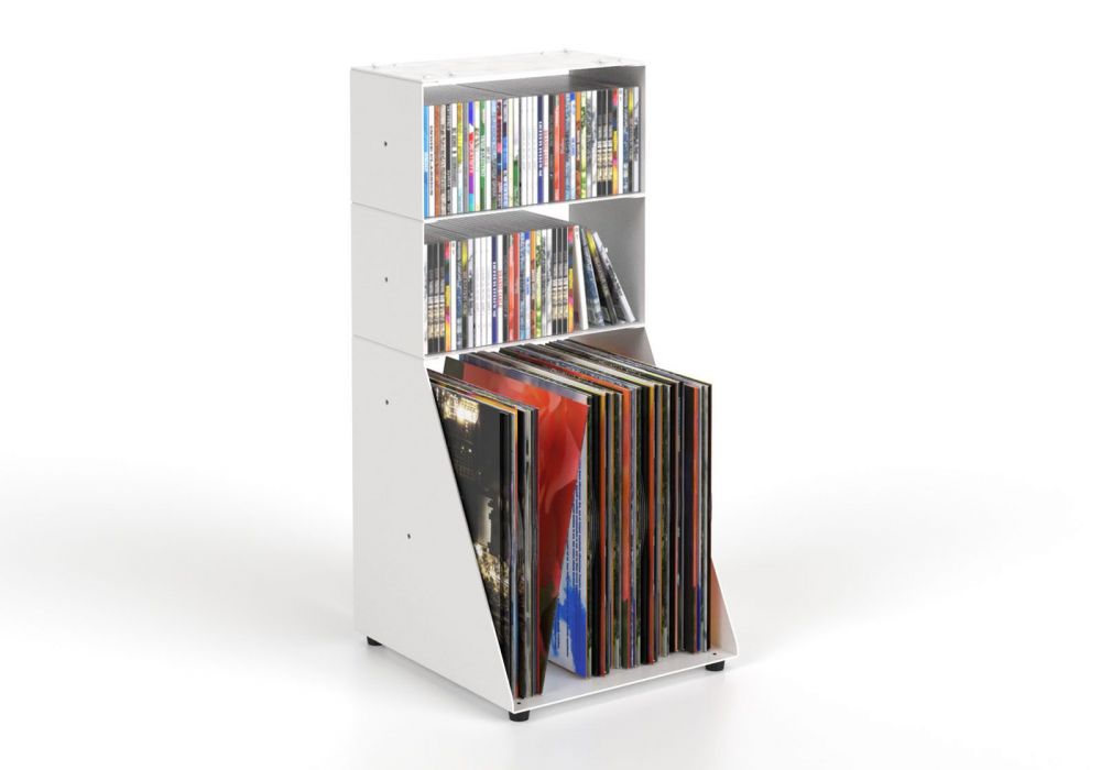Cd & Schallplattene regal 3 ablagen B30 H65 T15 cm Cd & Schallplattene regal 3 ablagen B30 H65 T15 cm