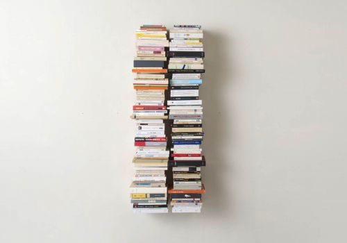 Étagère pour livres - Bibliothèque verticale 60 cm - Lot de 4