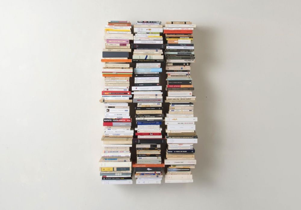 Bücherregal - Vertikales Bücherregal 60 cm - Satz von 6