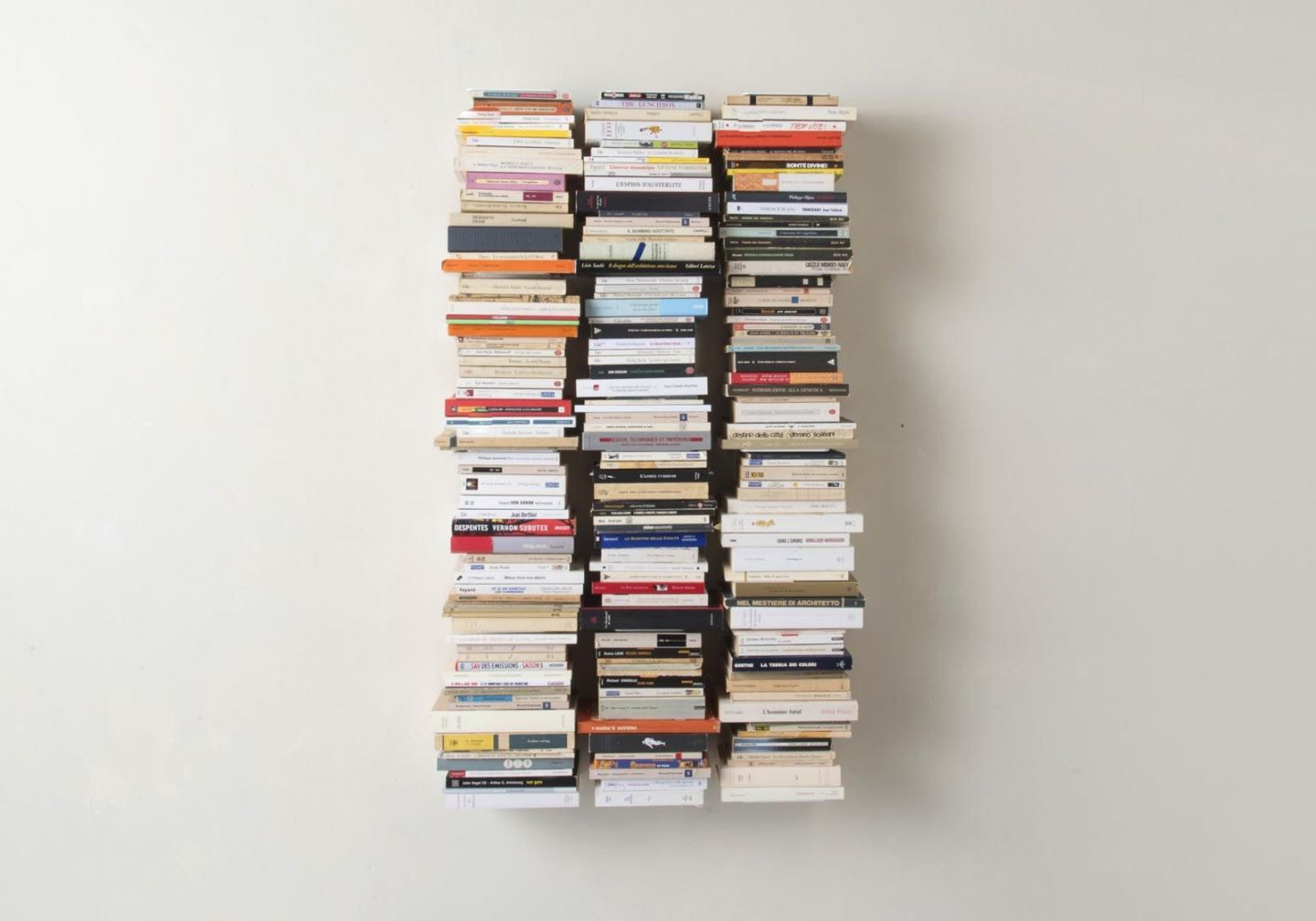 Bookshelves 60 cm Vertical bookcase Set of 6