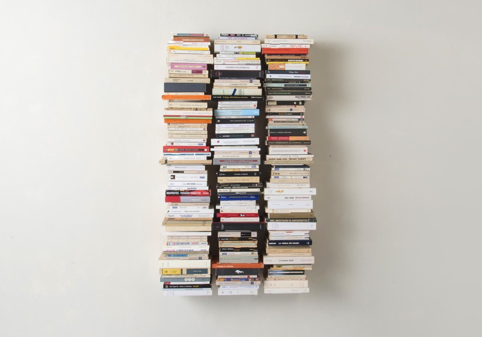 Bookshelf - Vertical bookcase - Set of 6
