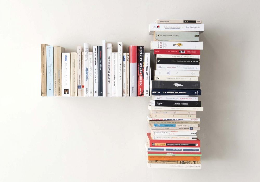 Asymmetrical bookshelf "T" LEFT