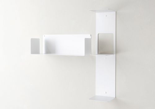 Asymmetrical floating shelf "T" LEFT