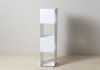 Mensola cubo - Mobile colonna in acciaio - 4 livelli