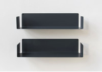 Étagère modulable "U" - 60 cm - Lot de 2 - Acier