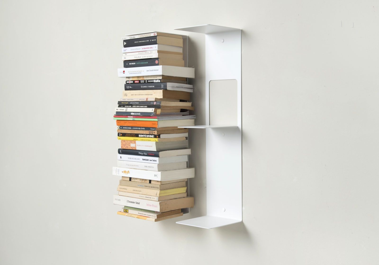 Mensola per libri "U" - 60 cm - Acciaio