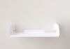 Étagère pour livres - 60 x 25 cm - Acier Blanc Étagère livre - 4