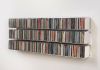 Bookcase - 60 cm - Set of 24 Floating shelves - 9
