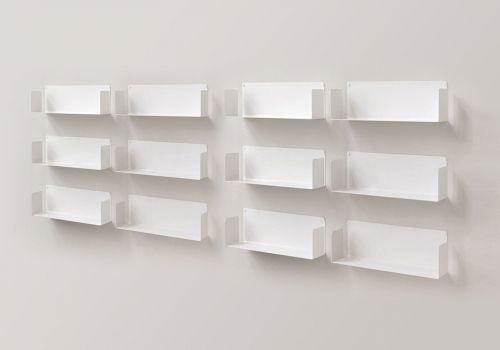 Étagère modulable "U" - 60 cm- Lot de 12 - Acier