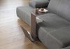 Rust colour Couch table - Magazines Side table - 1