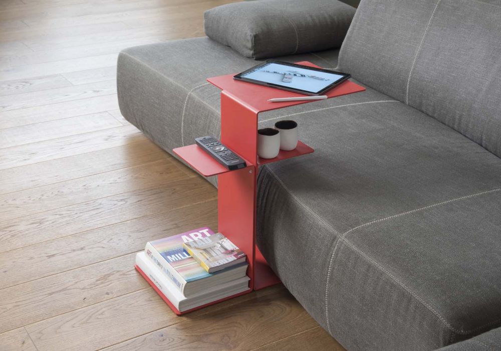 Tavolino da divano rosso – Libro tascabile Tavolino da divano - 1