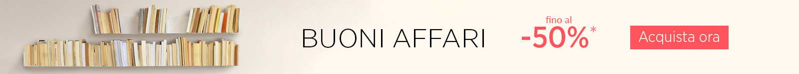 Scaffali scontati