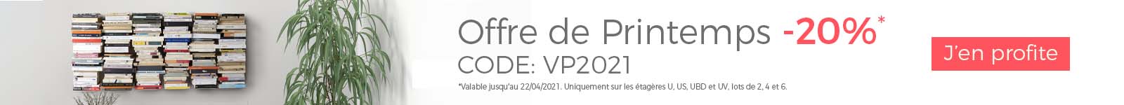 Promotions étagères