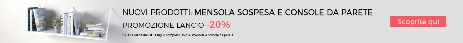 Scaffali scontati