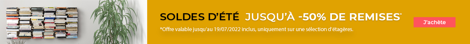 Promotions étagères