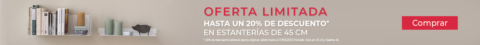 Estantes de descuento