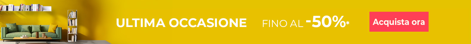 Scaffali scontati