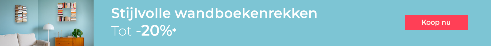 Wandplanken met korting