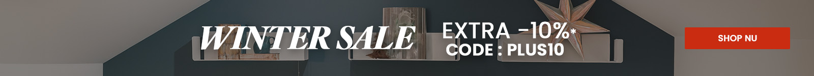 Wandplanken met korting