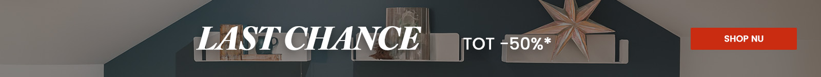 Wandplanken met korting